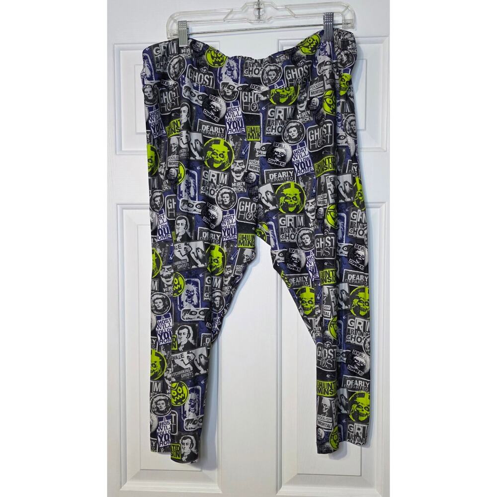 Disney‎ Parks The Haunted Mansion Capri Leggings Size 1X